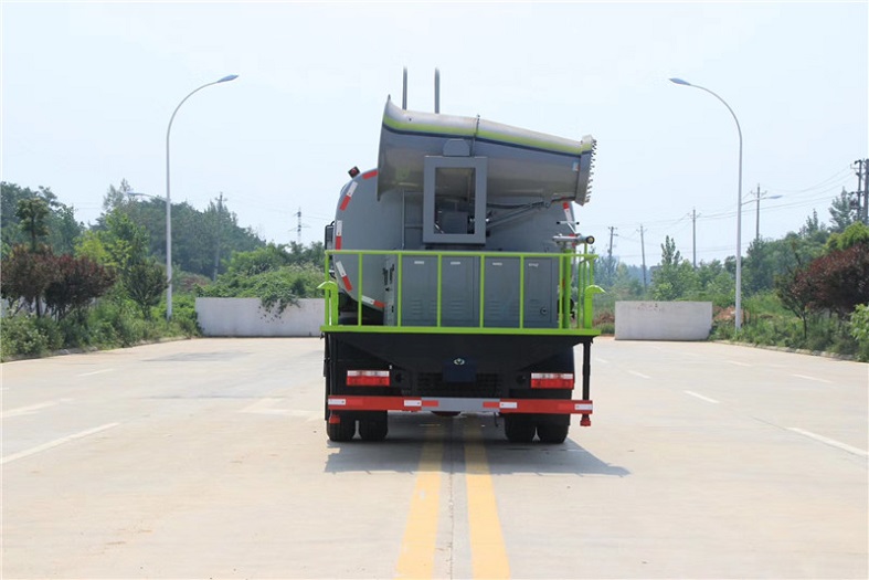 東風(fēng)D9國(guó)六10噸圓罐多功能抑塵車